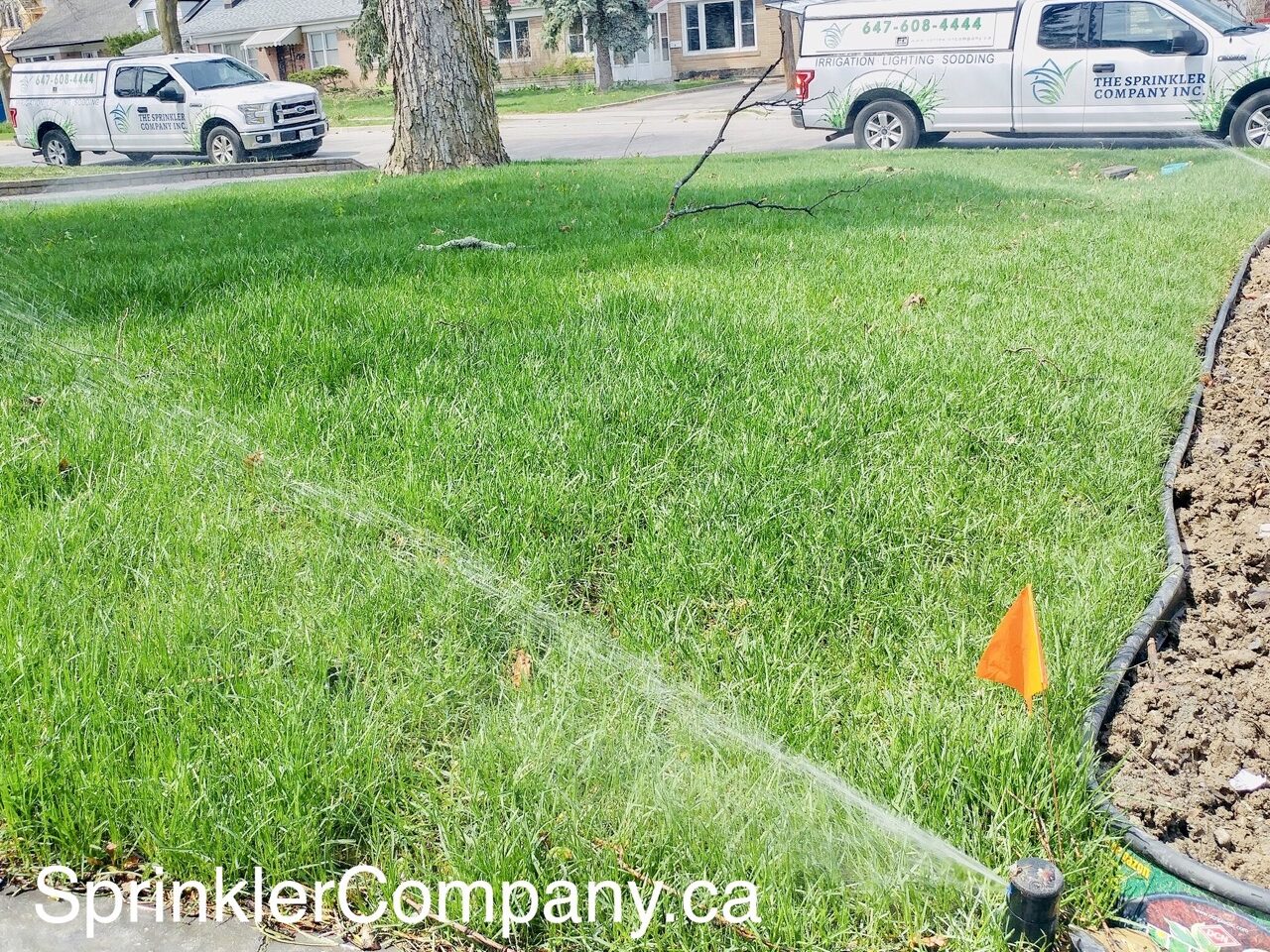 underground sprinkler system repair