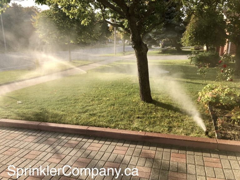 commercial irrigation system