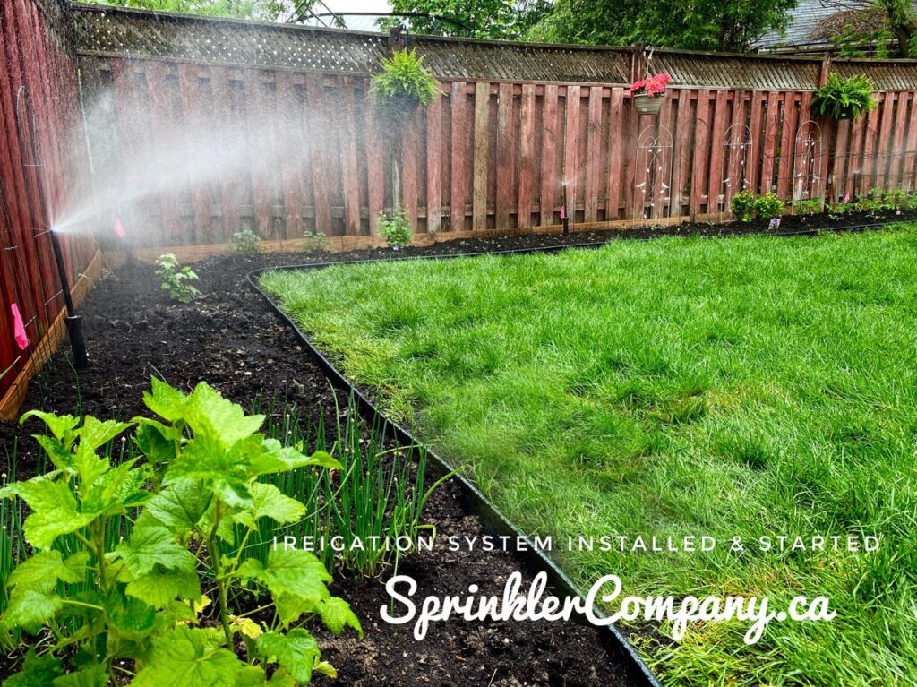 easy sprinkler system installation