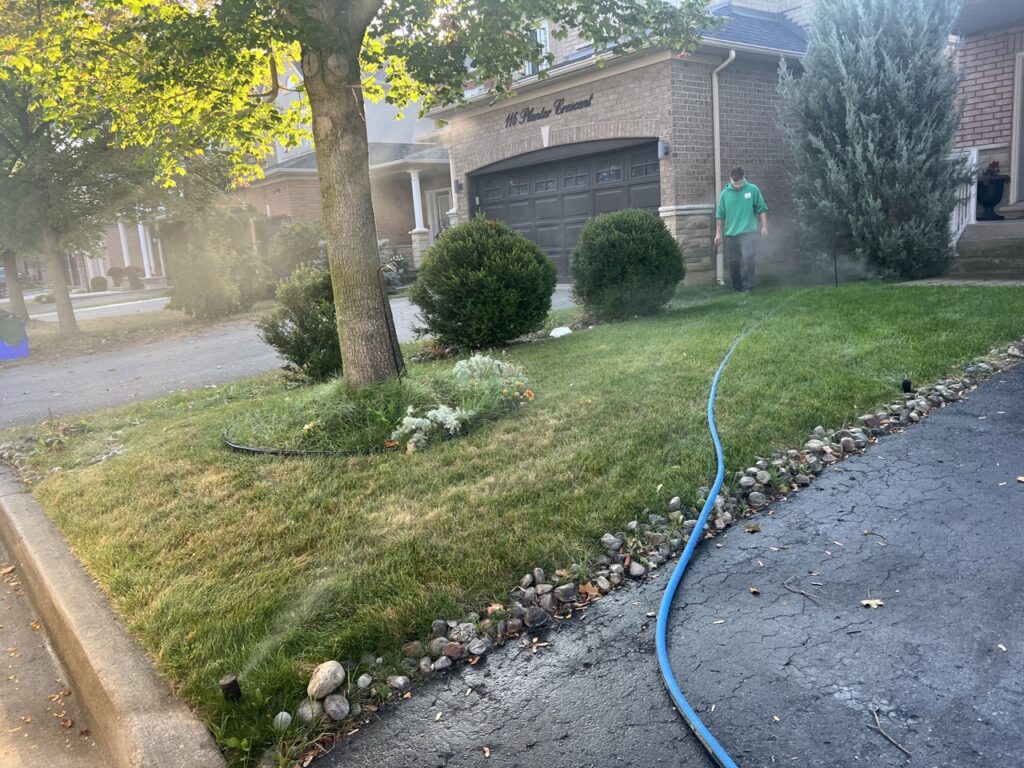 emergency irrigation sprinklers repair