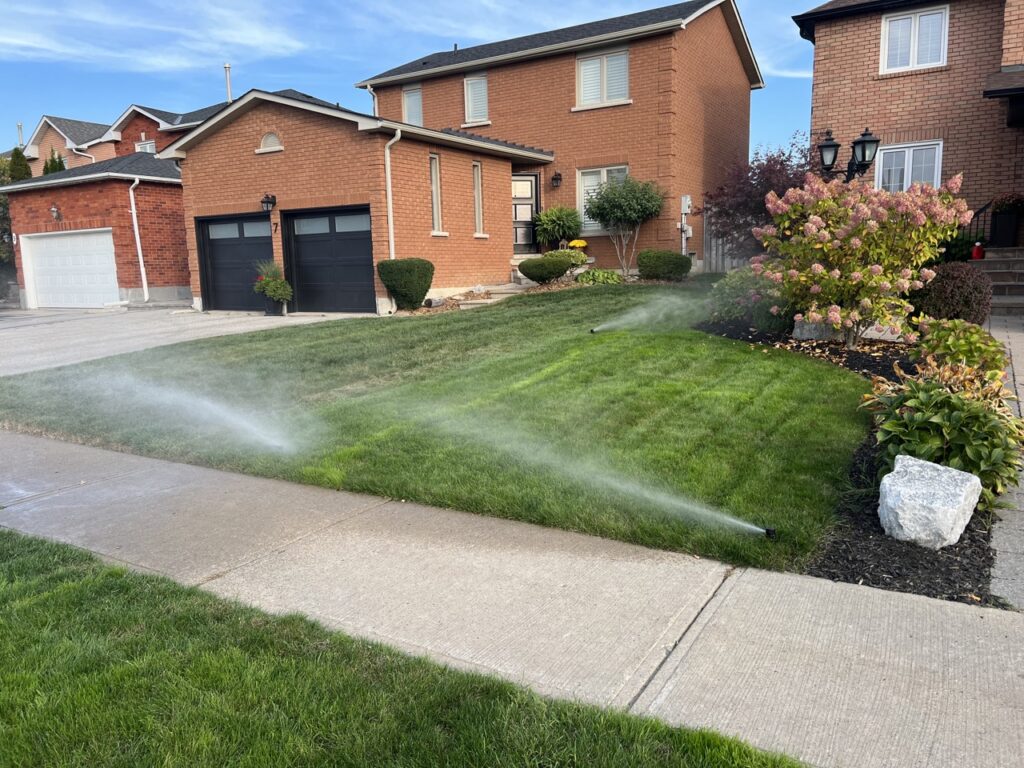 emergency irrigation sprinklers repair