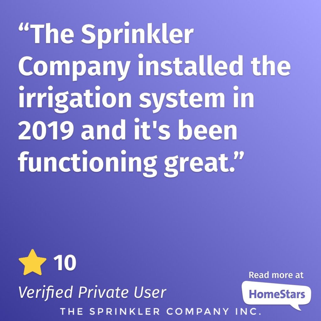 the best sprinkler system contractor