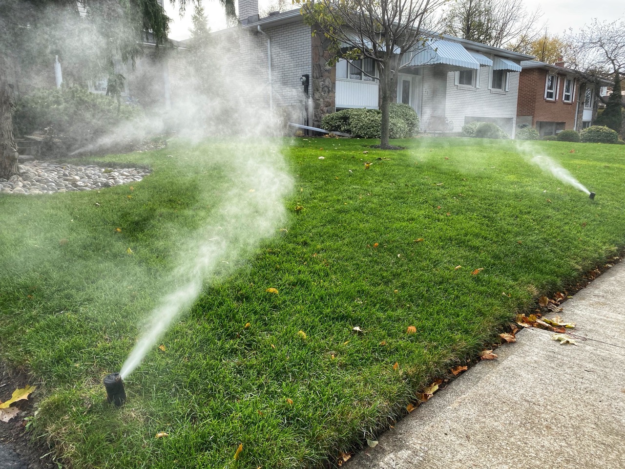 Irrigation Sprinkler Winter Closing 2024