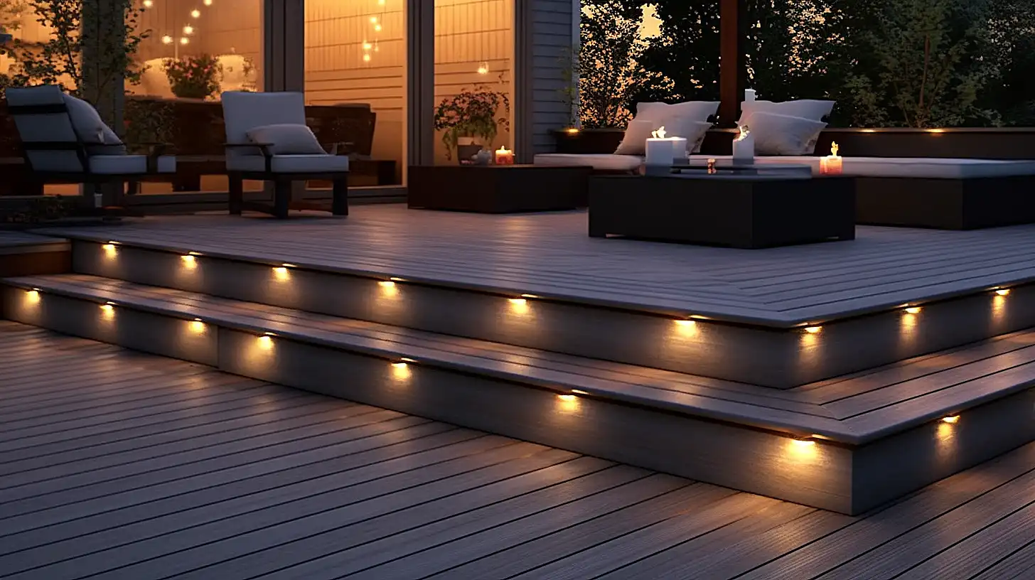 Deck LED Lights Installation