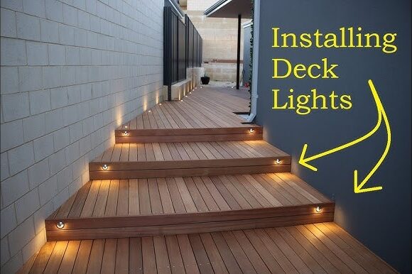 Deck LED Lights Installation