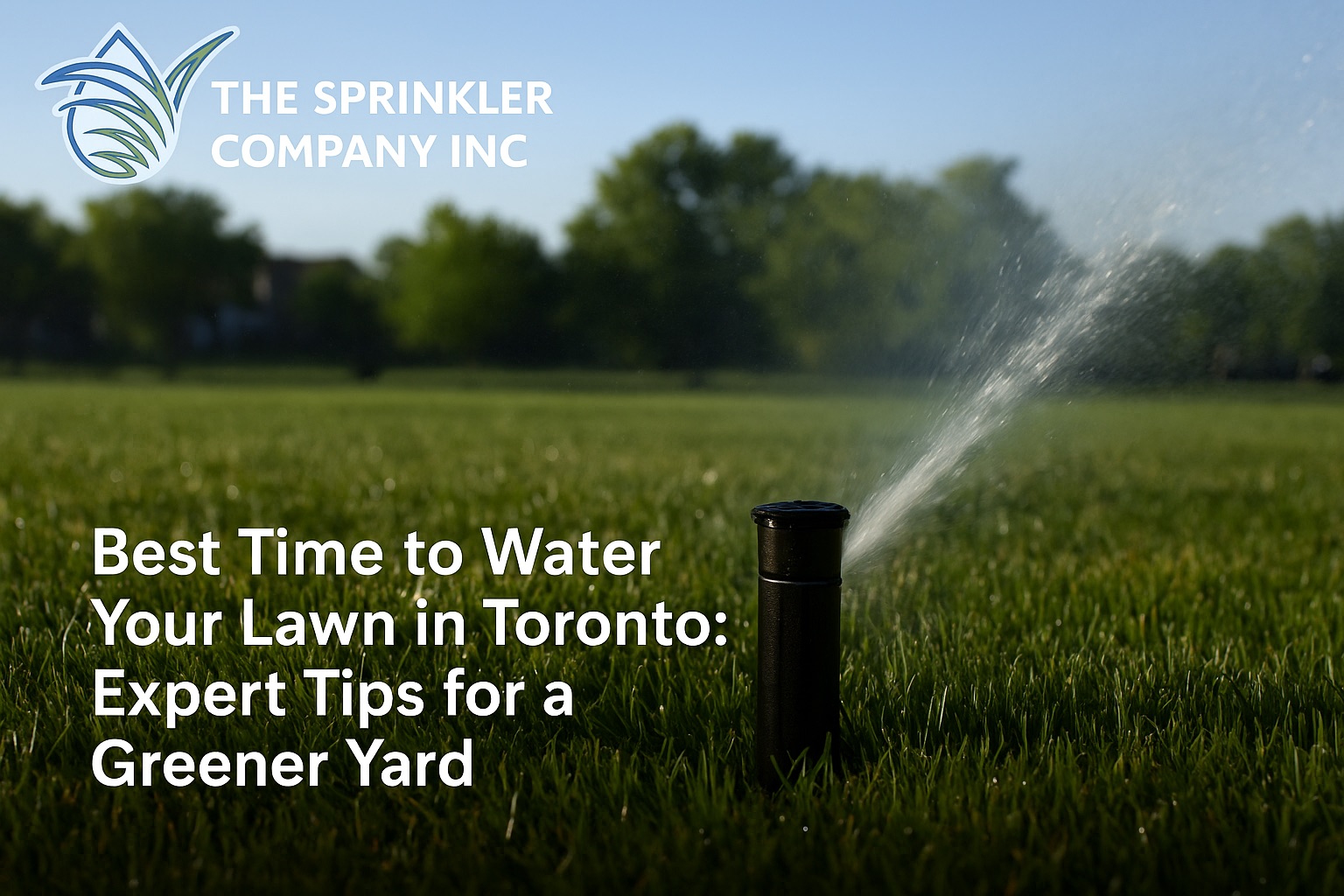 Best Time to Water Your Lawn in Toronto