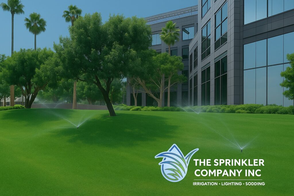 role of irrigation design in commercial landscaping