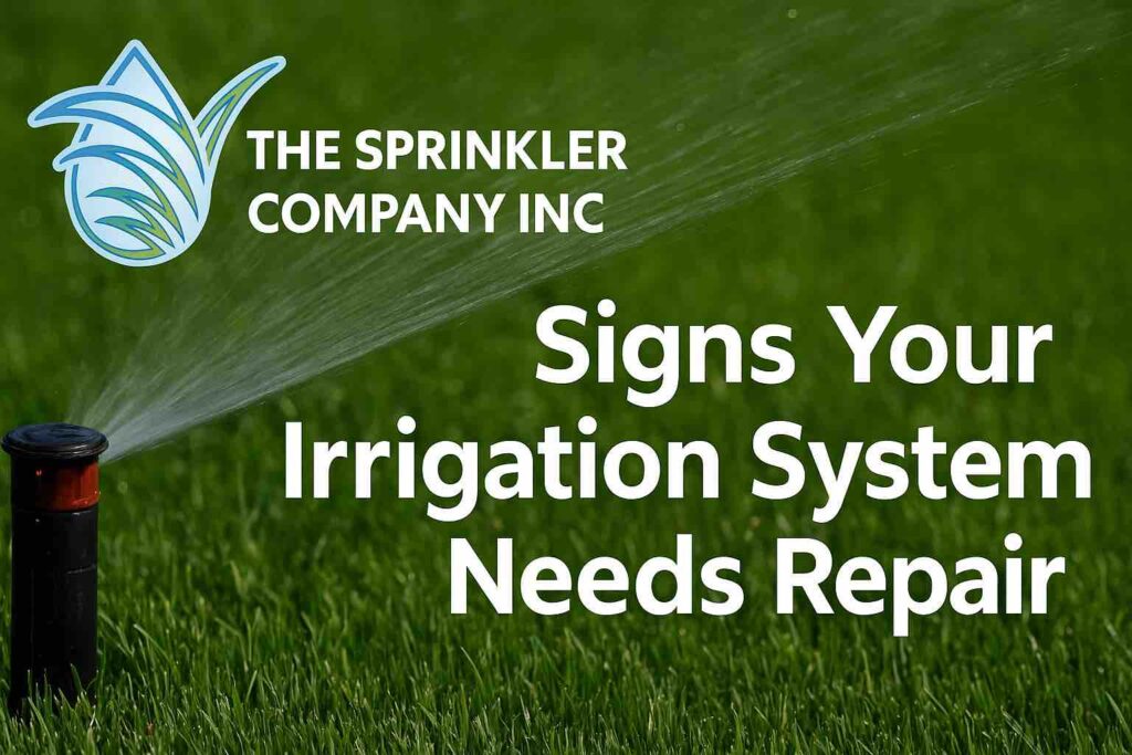 Top 7 Signs Your Irrigation System Needs Repair