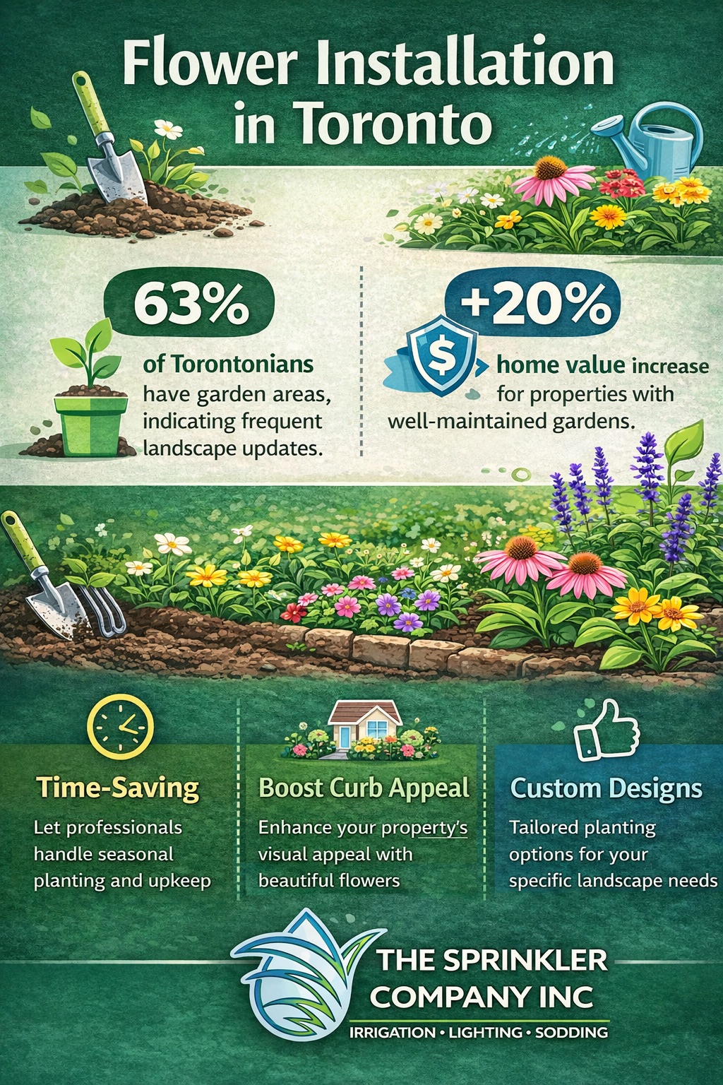 flower planting service toronto