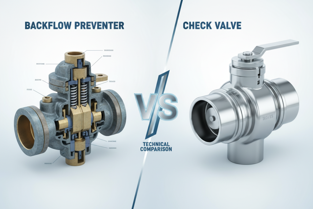 Backflow Preventer vs Backwater Valve: What’s the Difference?