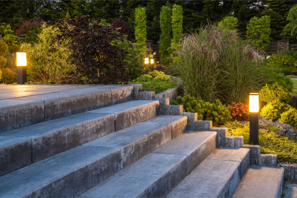 Best Outdoor Stair Lighting for Safety and Curb Appeal