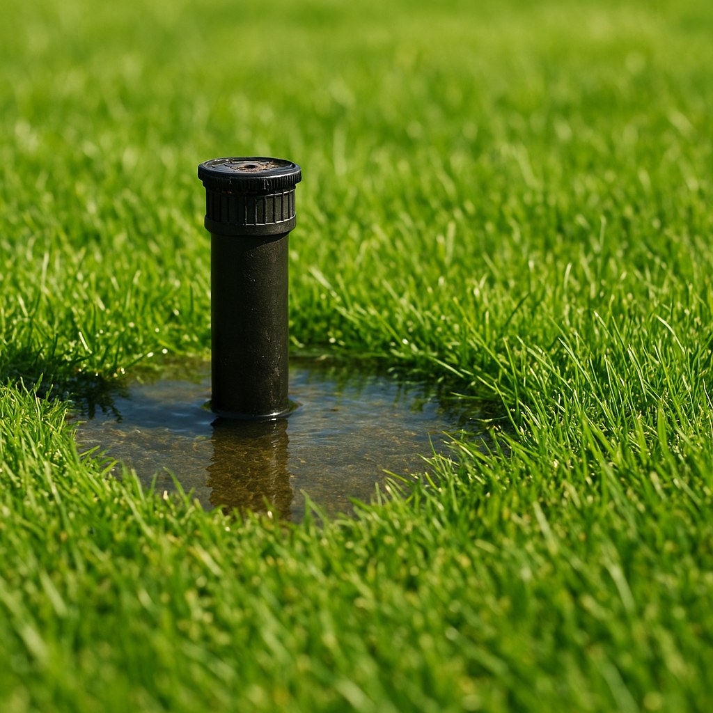 Why Is Water Pooling Around a Sprinkler Head?